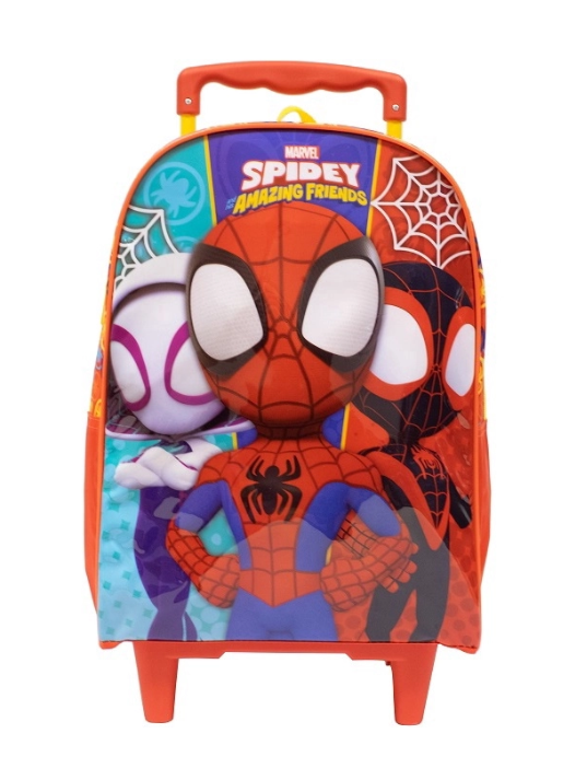 MOCHILA C/ RODAS HOMEM ARANHA SPIDEY XERYUS