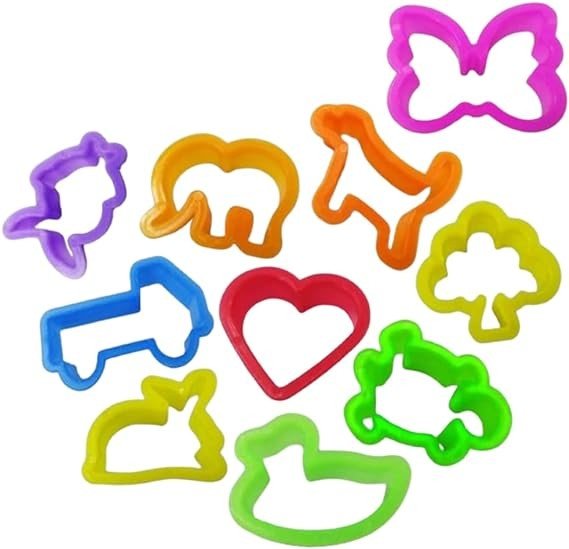 BRINQUEDO FORMINHAS MASSINHA 12PCS BRASKOM