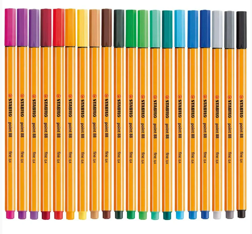 CANETA STABILO POINT 88 0,4MM