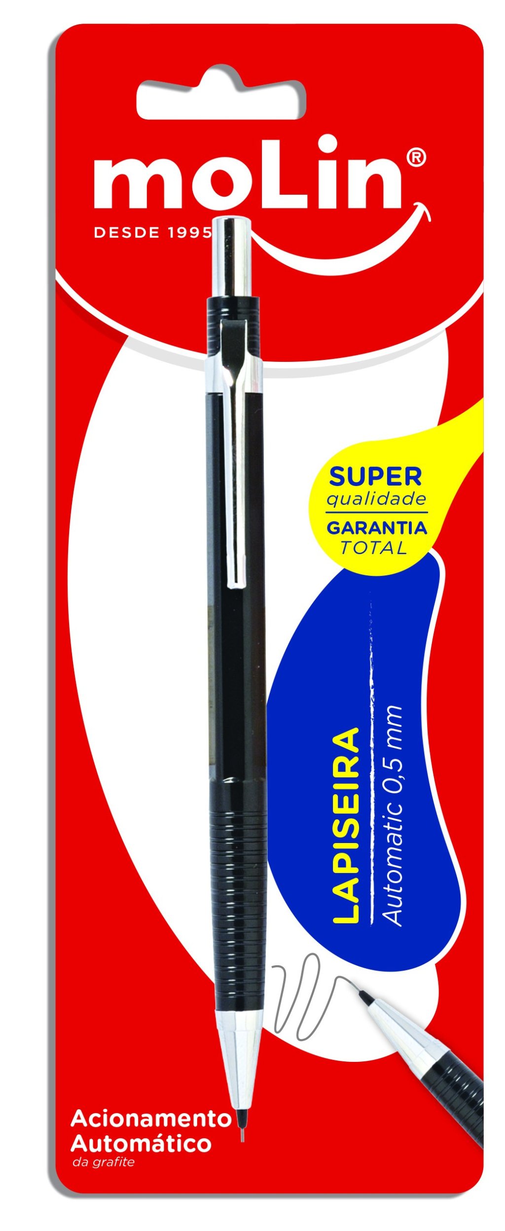 LAPISEIRA MOLIN 0,5 AUTOMATIC BLISTER