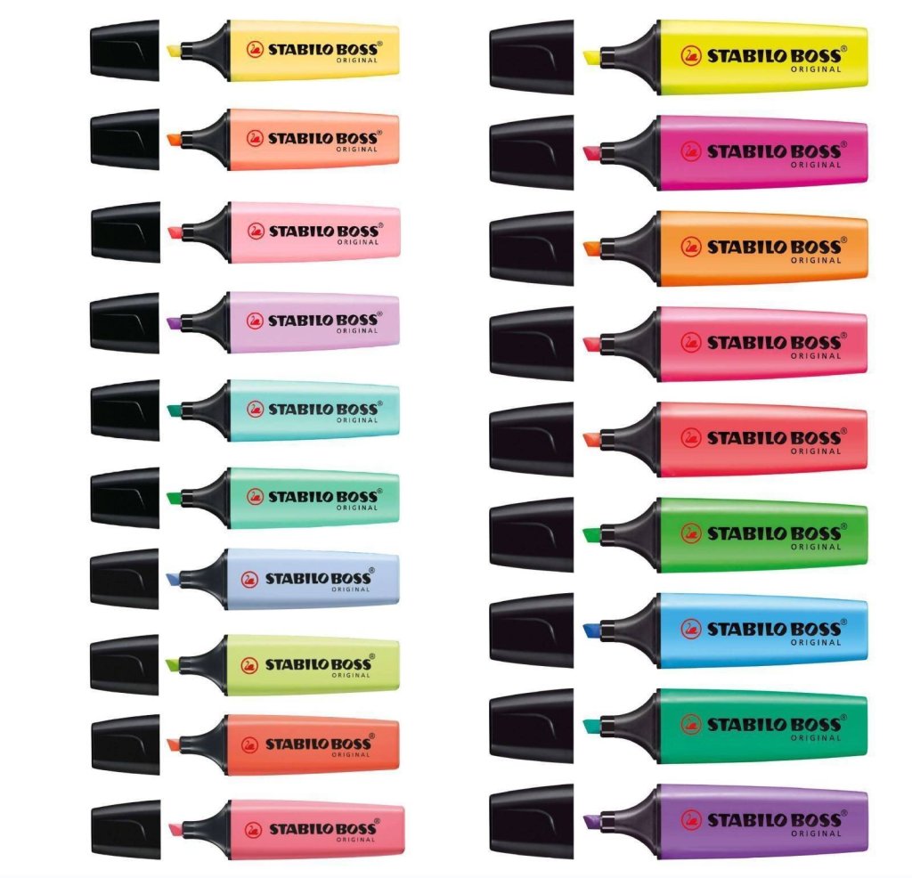 MARCA TEXTO STABILO BOSS