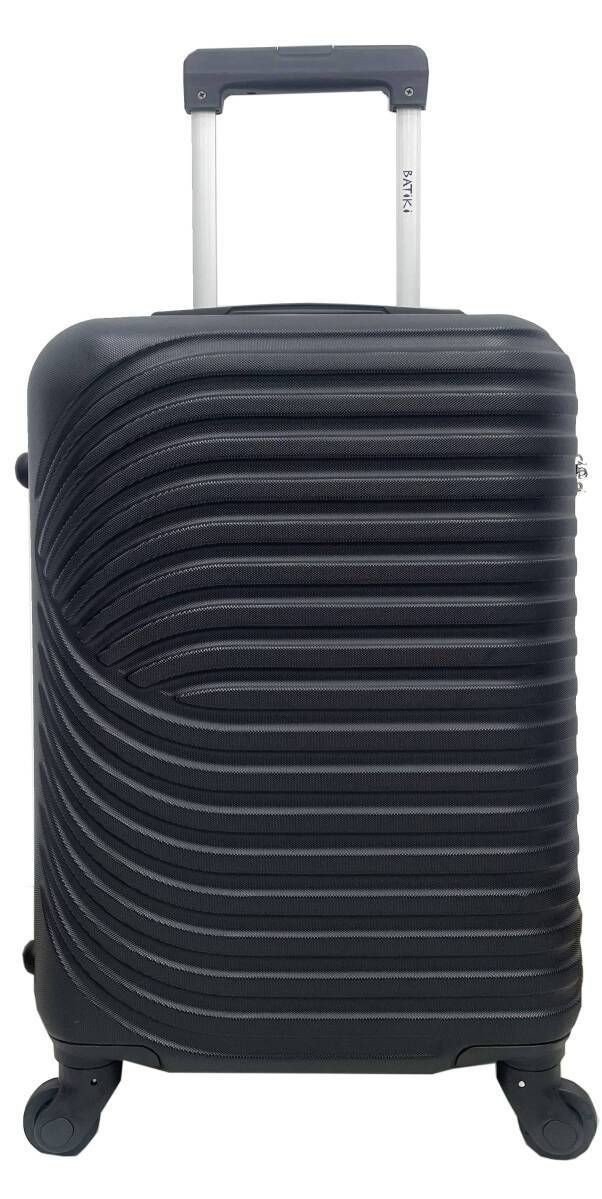 MALA VIAGEM BORDO ASTRAL ABS 360º PRETA BATIKI