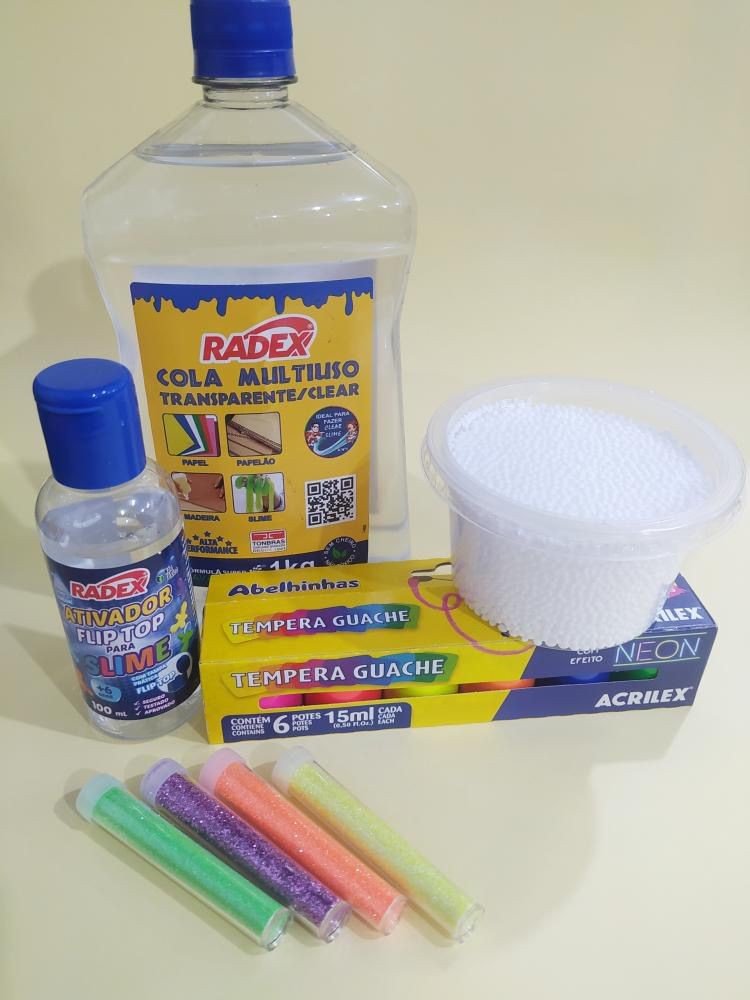 KIT SLIME PAPELARIA JK