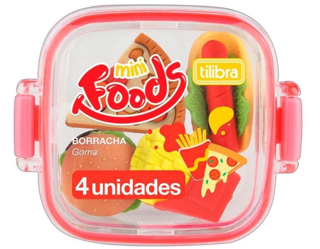BORRACHA TILIBRA FOODS 4X1 TILIBRA