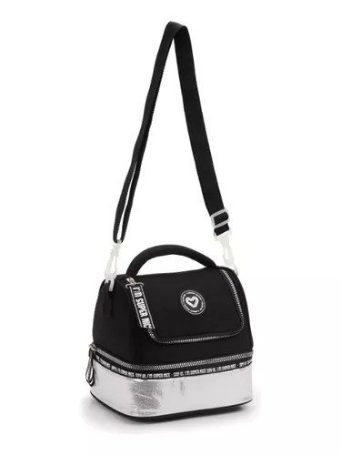 LANCHEIRA PRATA/PRETO LA40439 SEANITE