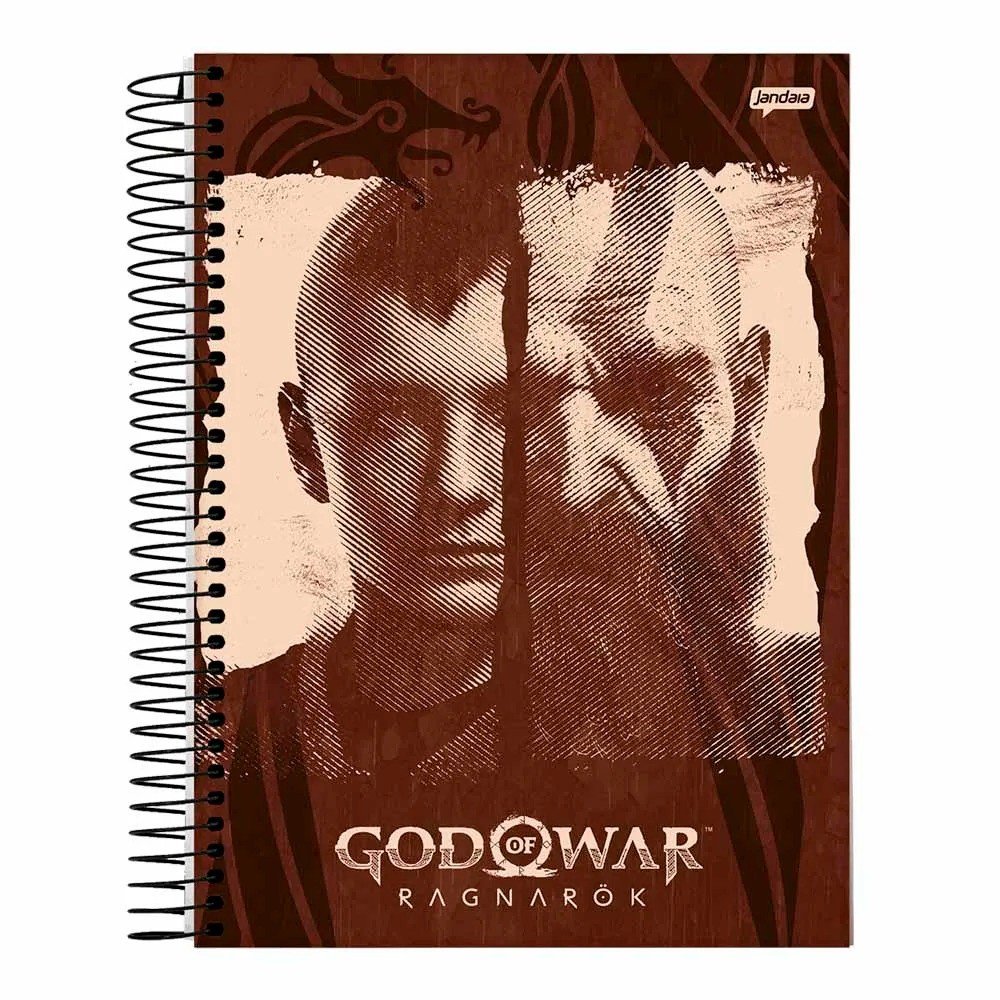CADERNO GOD OF WAR JANDAIA