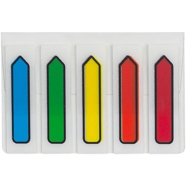 MARCADORES DE PAGINA MAX NEON SETAS 45X12MM 200FLS