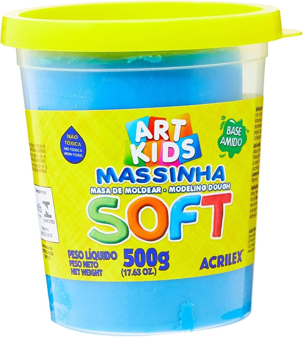 MASSINHA DE MODELAR SOFT 500G ACRILEX