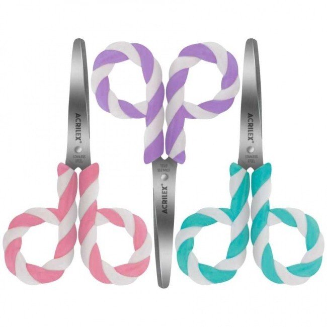 TESOURA ESCOLAR PIRULITO ACRILEX