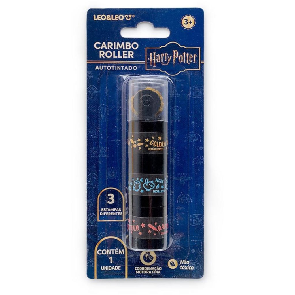CARIMBO ROLLER AUTOTINTADO HARRY POTTER LEO&LEO