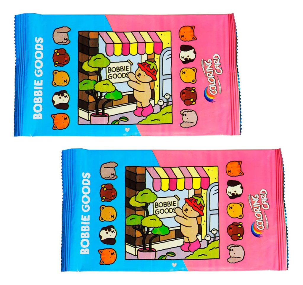 CARDS P/ COLORIR BOBBIE GOODS 4X1