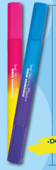 MARCA TEXTO BRW INFINITY BIG DUPLO C/ CHEIRO NEON