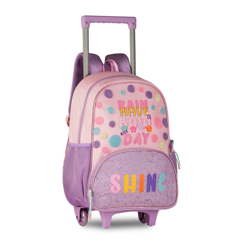 MOCHILA C/ RODAS HAPPY HL25022K KIT 3X1 CLIO