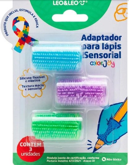 ADAPTADOR DE LAPIS SENSORIAL COLOR JOY LEO&LEO