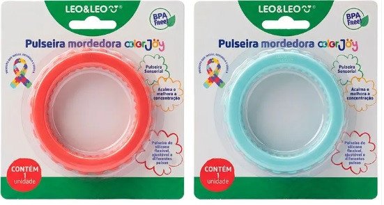 PULSEIRA MORDEDORA SENSORIAL COLOR JOY LEONORA