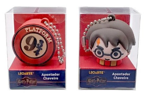 APONTADOR LEO&LEO HARRY POTTER 3D CHAVEIRO