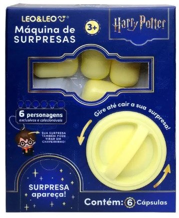 BRINQUEDO MAQUINA DE SURPRESAS HARRY POTTER LEO&LE