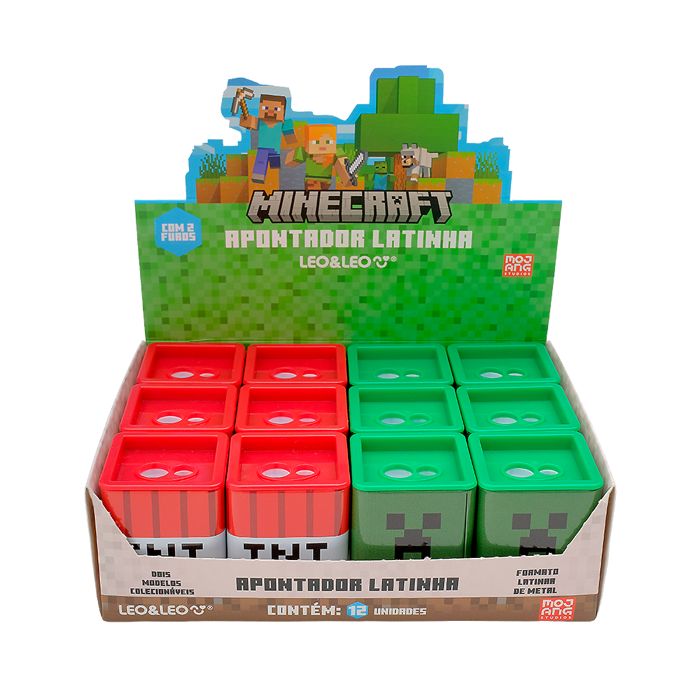 APONTADOR LEO&LEO C/ DEPOSITO MET MINECRAFT DUPLO