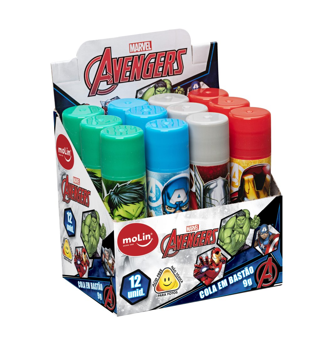 COLA BASTAO 9G AVENGERS MOLIN