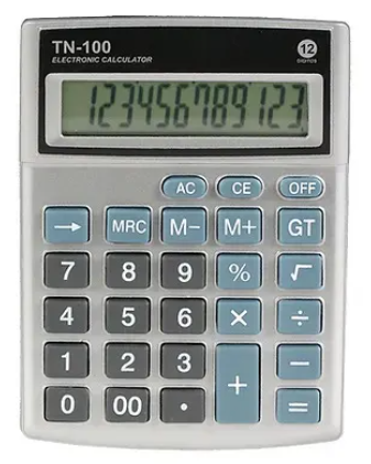 CALCULADORA TN-100 12 DIG TN OFFICE