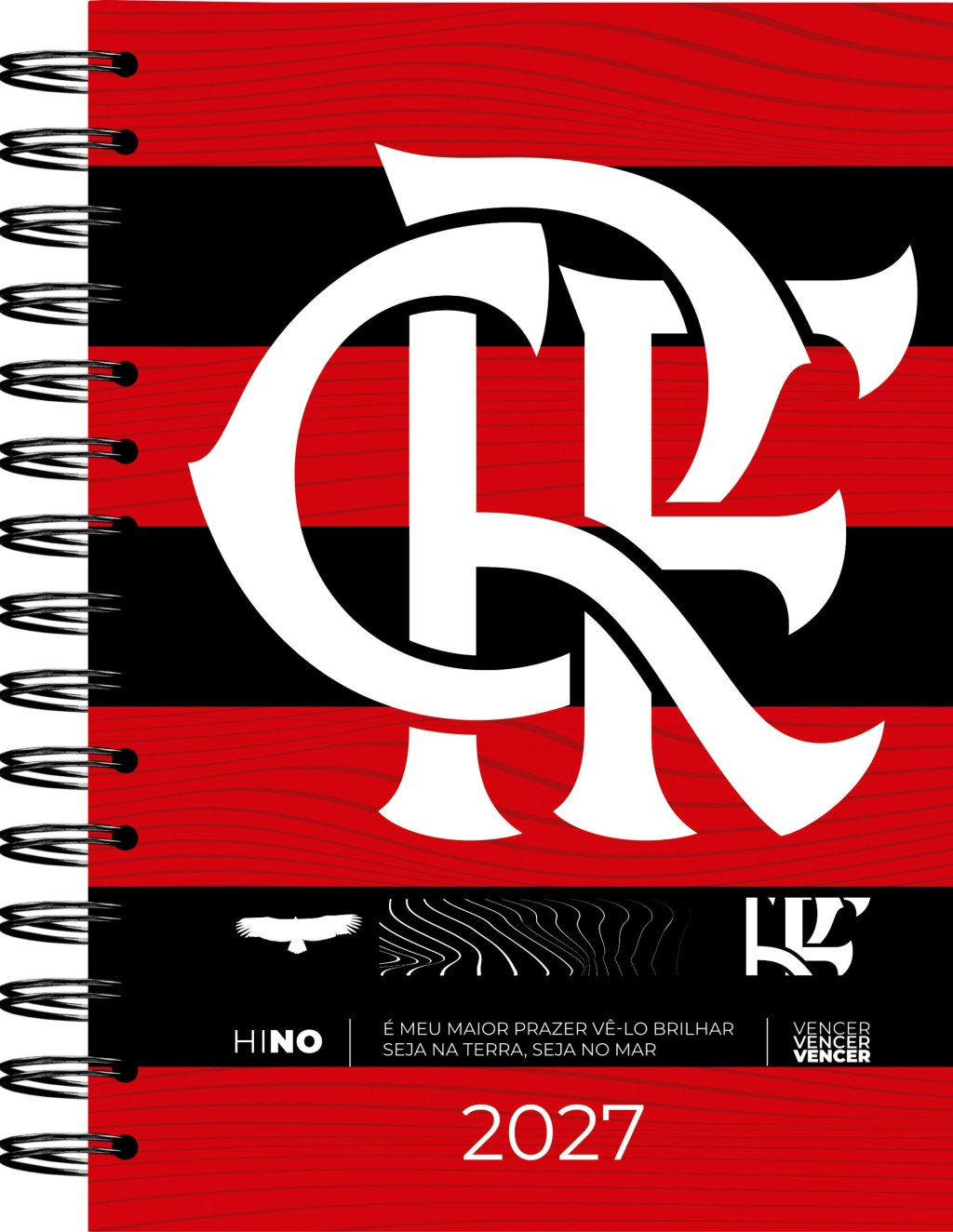 AGENDA KIT FLAMENGO 140X200MM 160FLS