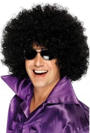 Peruca Black Power preto