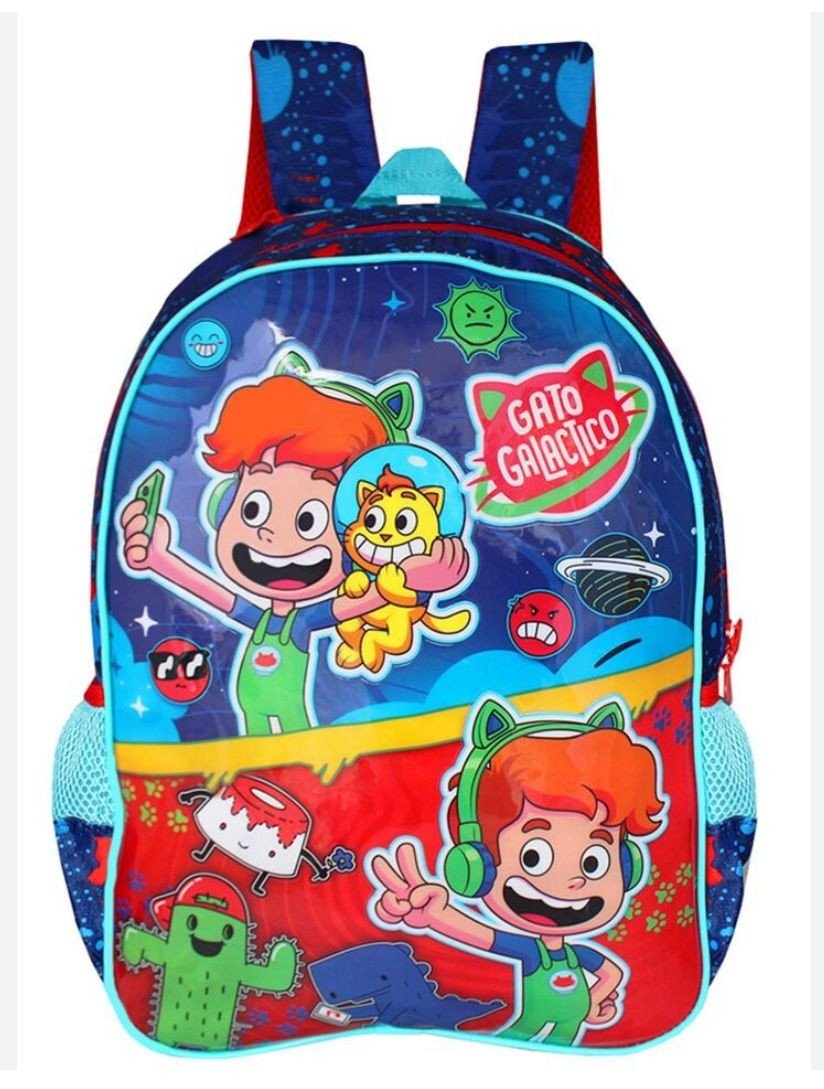 MOCHILA COSTAS GATO GALÁCTICO 