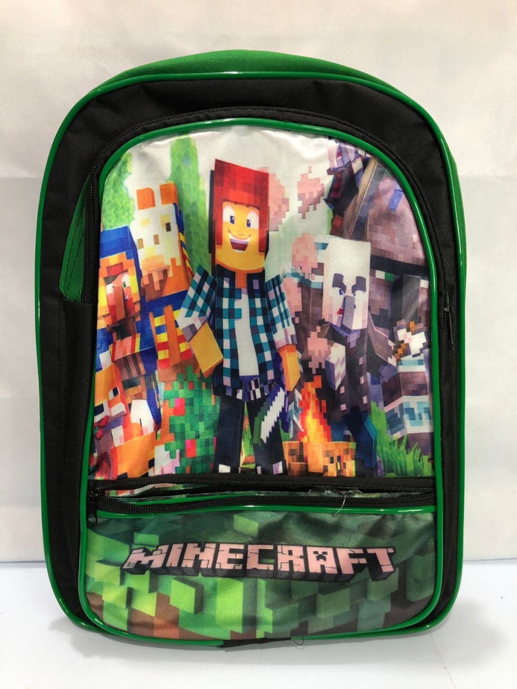 MOCHILA 40 CM MINECRAFT