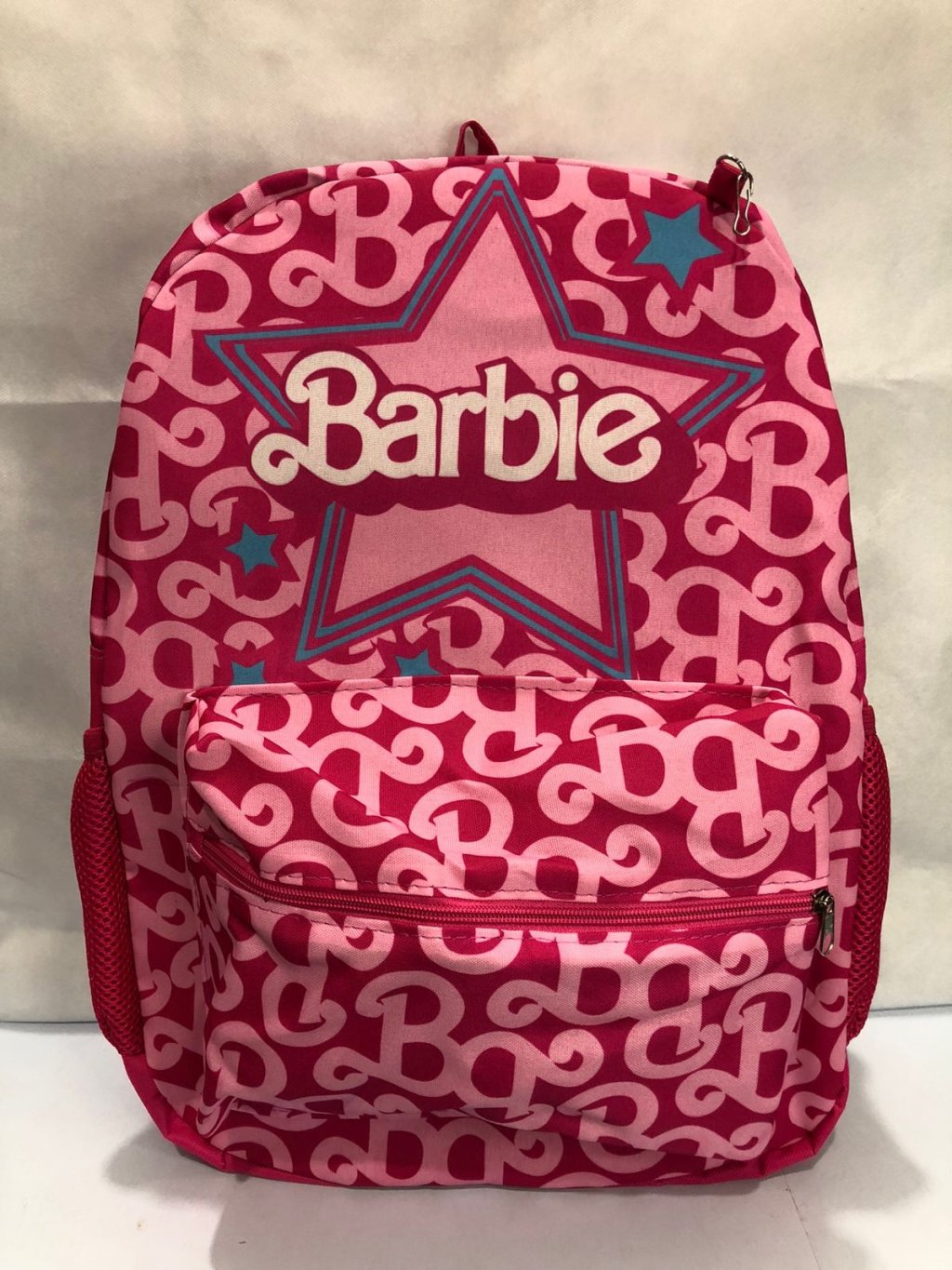 MOCHILA GRANDE 40 CM BARBIE ROSA 