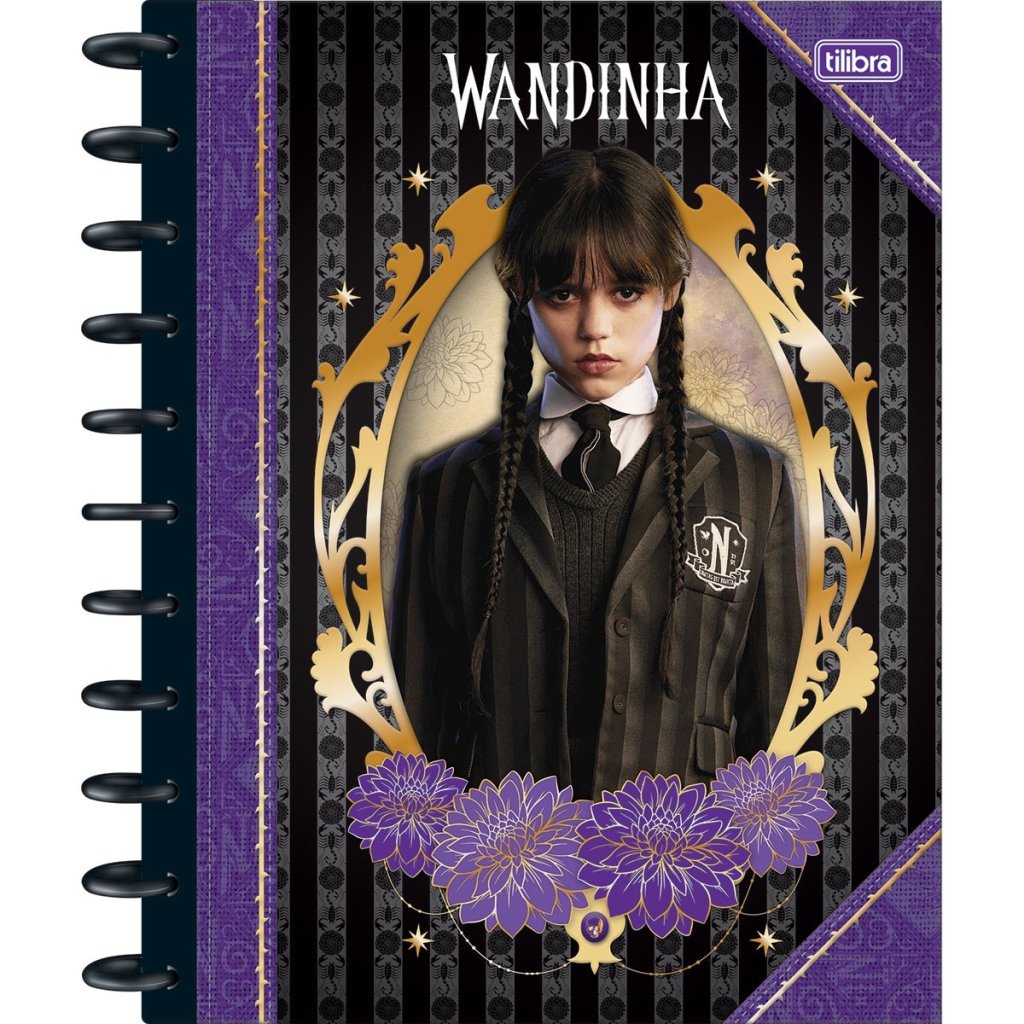 CADERNO INTELIGENTE WANDINHA - 160 FOLHAS