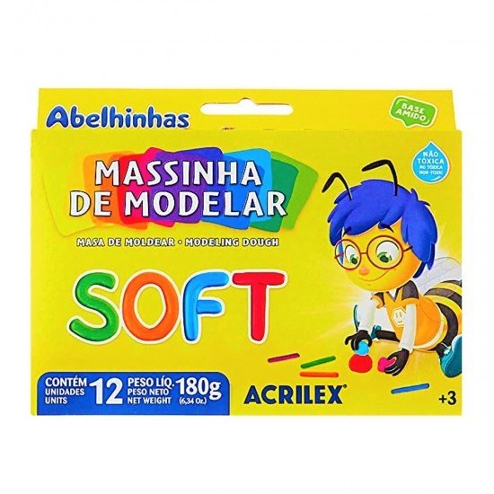 MASSINHA DE MODELAR - C/12