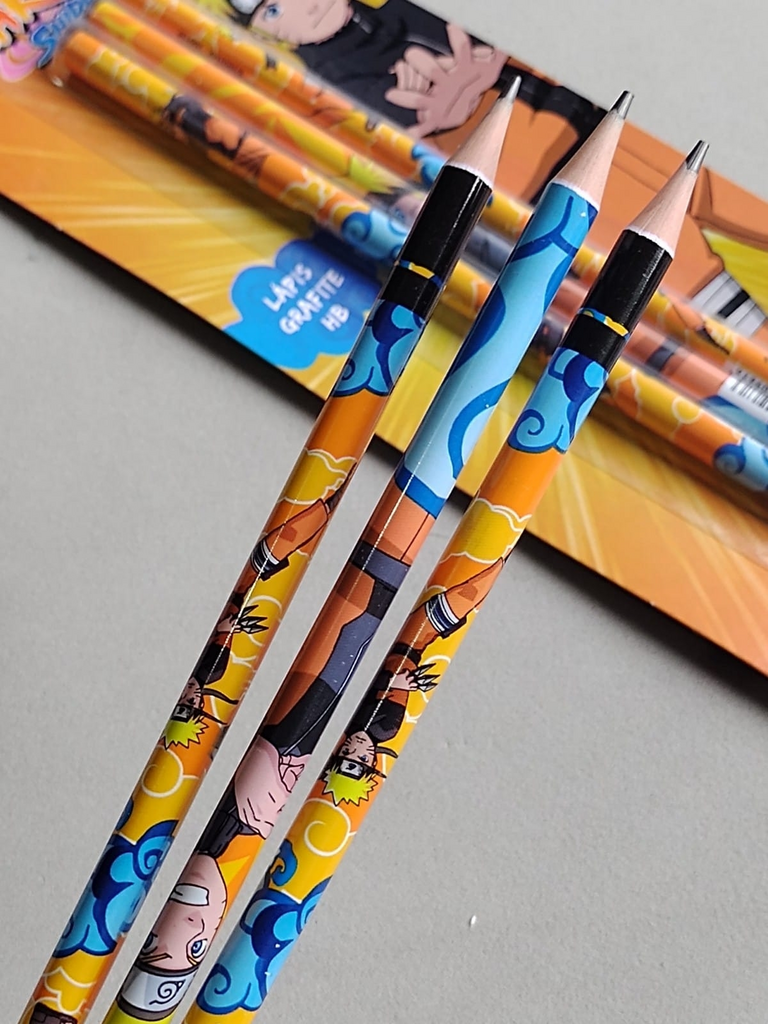KIT LÁPIS  NARUTO C/3