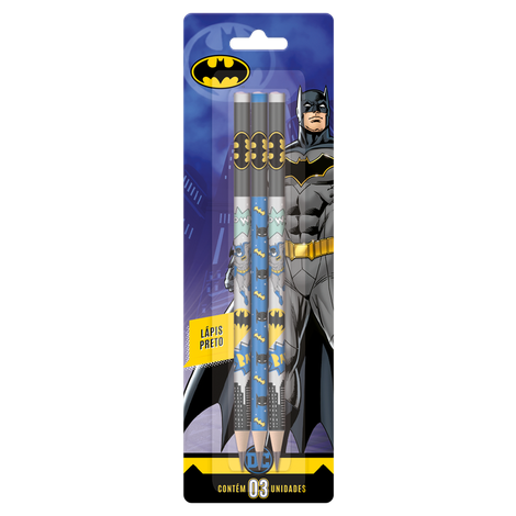 KIT LÁPIS  BATMAN  C/3