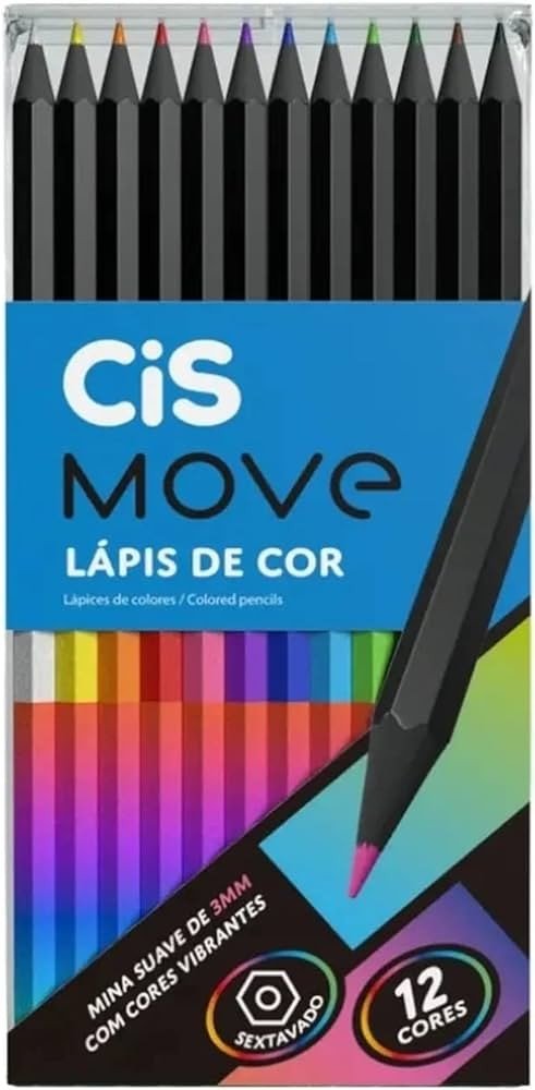 LÁPIS CIS MOVE 12 C 