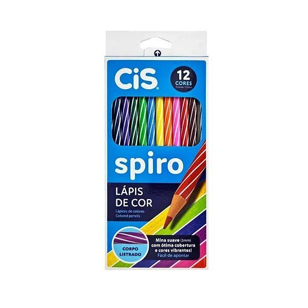LÁPIS CIS 12 C SPIRO 