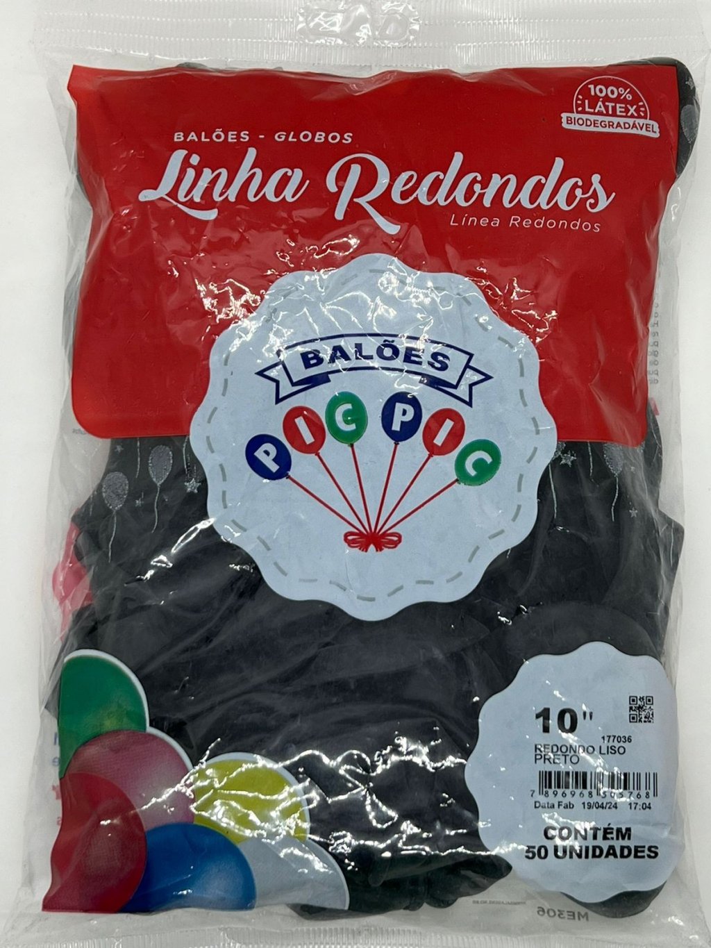 BEXIGAS N 10 C/50 UNIDADES PRETO