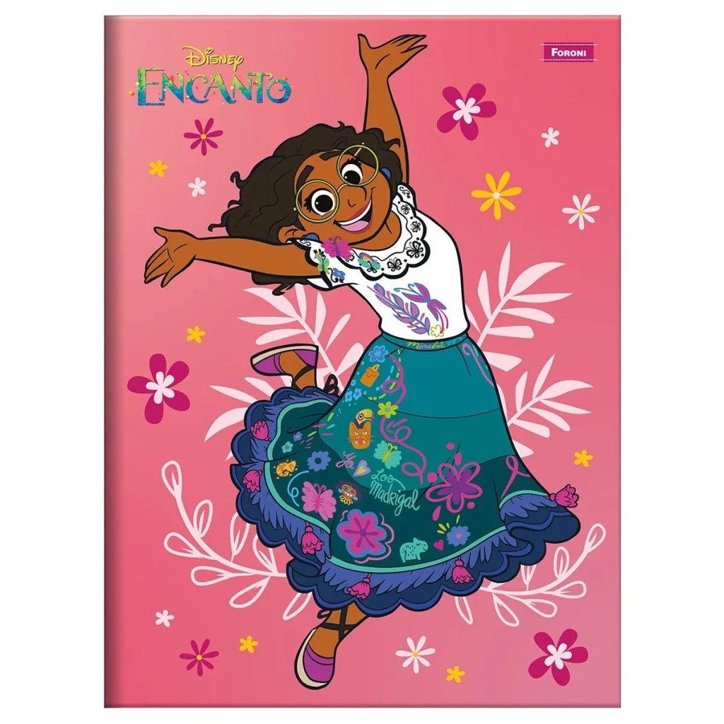 CADERNO DECORADO ENCANTO 