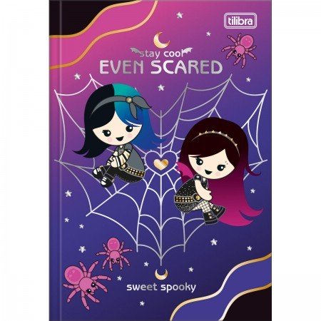 CADERNO BROCHURA EVEN SCARED - 80 FOLHAS
