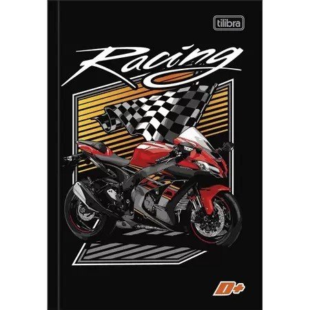CADERNO BROCHURA RACING D+ - 96 FOLHAS