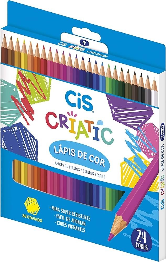 LÁPIS DE COR CRIATIC - C/24