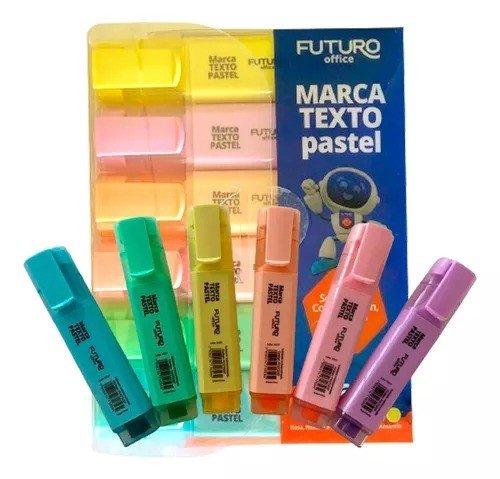 MARCA-TEXTO PASTEL - C/6