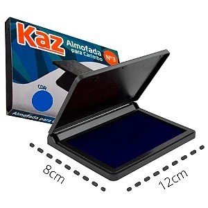 ALMOFADA PARA CARIMBO - AZUL