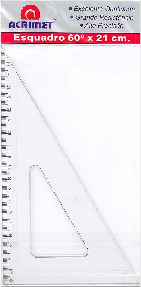 ESQUADRO - 60° X 21 CM
