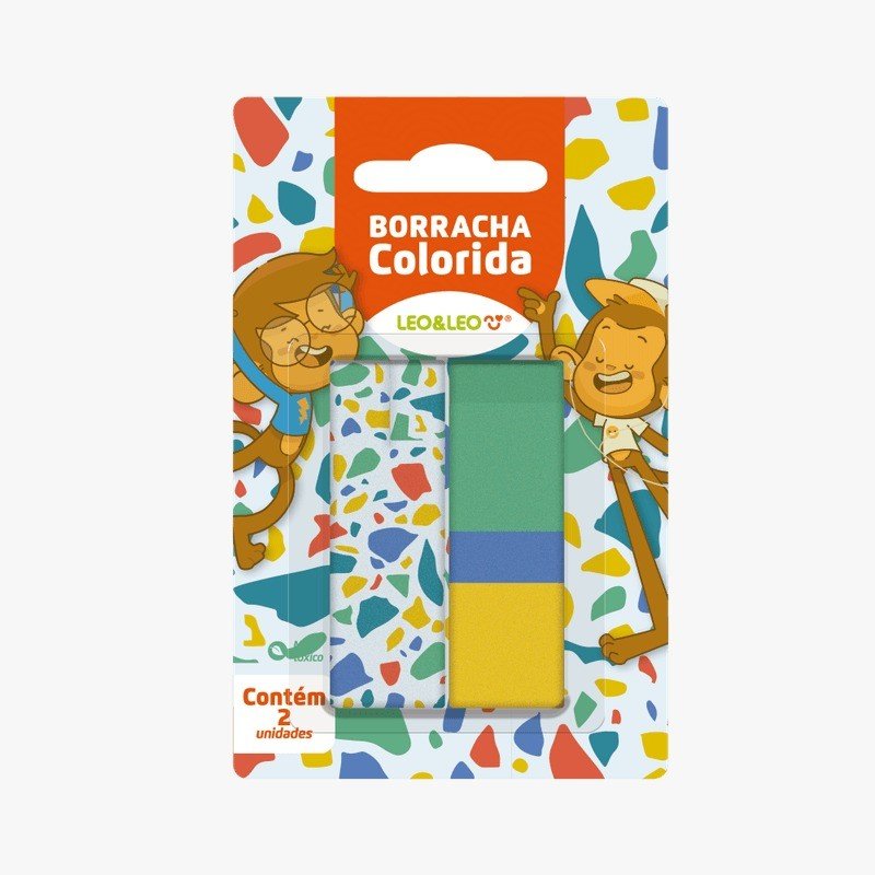BORRACHA COLORIDA - C/2