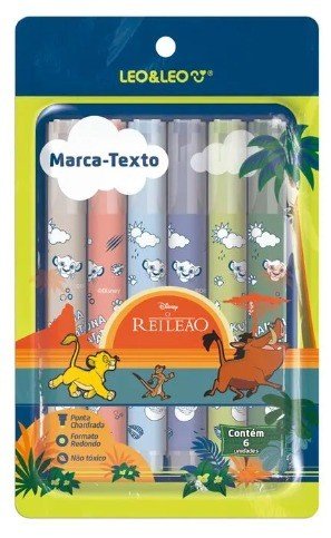 MARCA TEXTO DO REI LEÃO - C/6