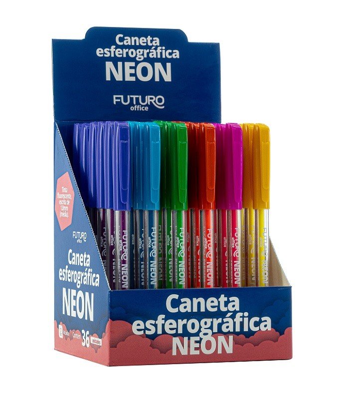 CANETA GEL NEON (UNITÁRIA)