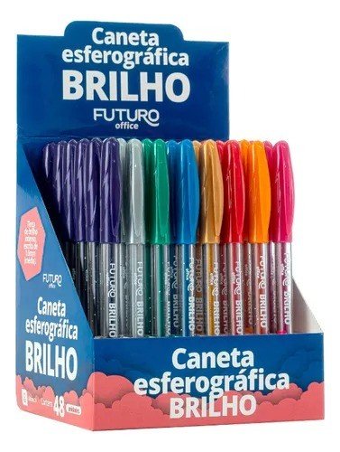 CANETA GEL BRILHO - UNITÁRIA