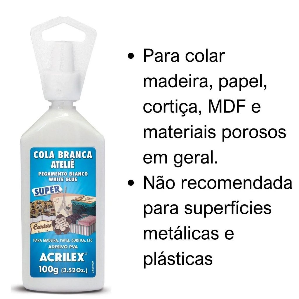 COLA BRANCA DE ATÊLIE