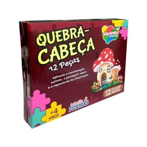 QUEBRA-CABEÇA - 12 PEÇAS (7 ANÕES)