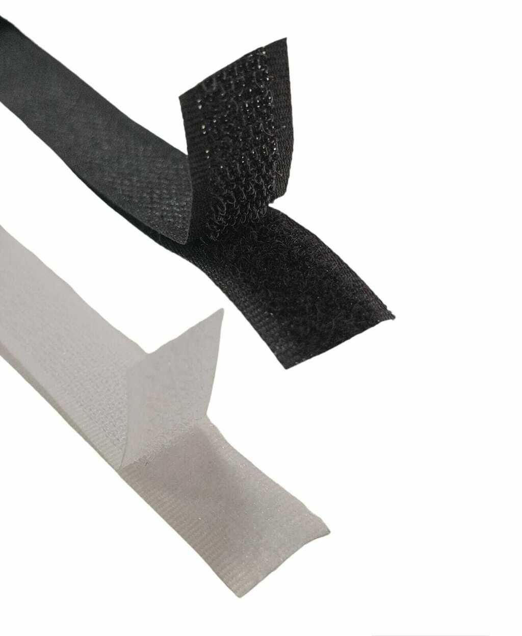 VELCRO (PRETO E BRANCO) - 1 METRO